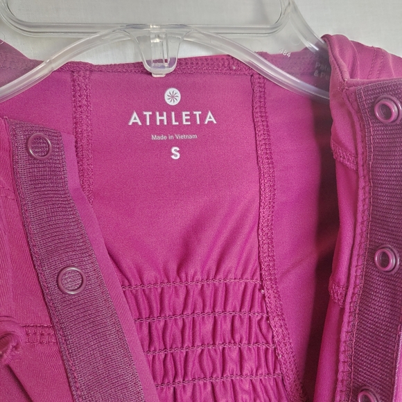 Athleta Hooded Long Sleeve Lightweight Pullover Sm - Picture 7 of 10